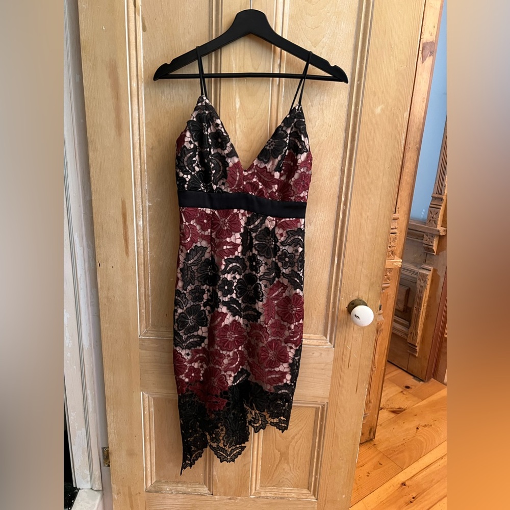 Bardot Lace Dress